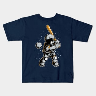 astronaut baseball Kids T-Shirt